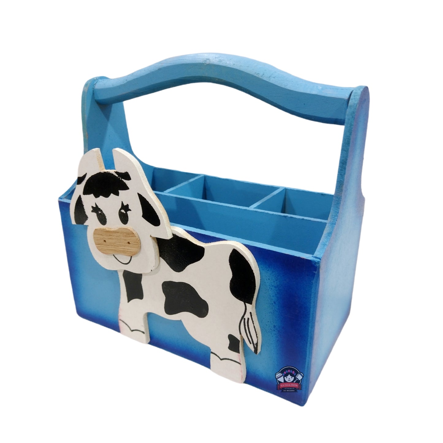 Porta Cubiertos Vaca