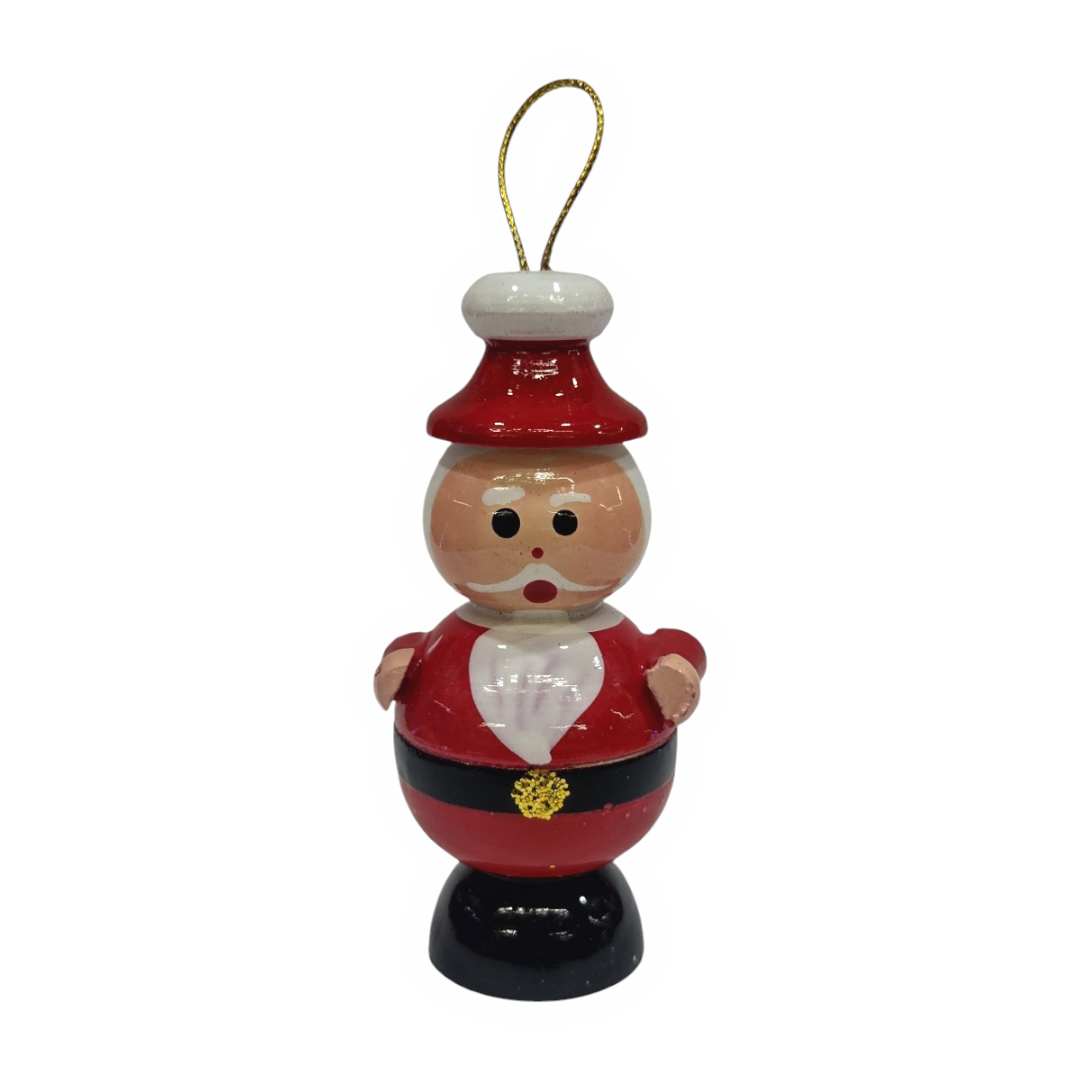 Esfera figura navideña