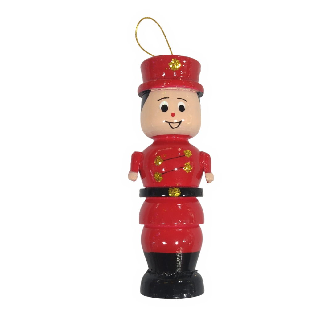 Esfera figura navideña