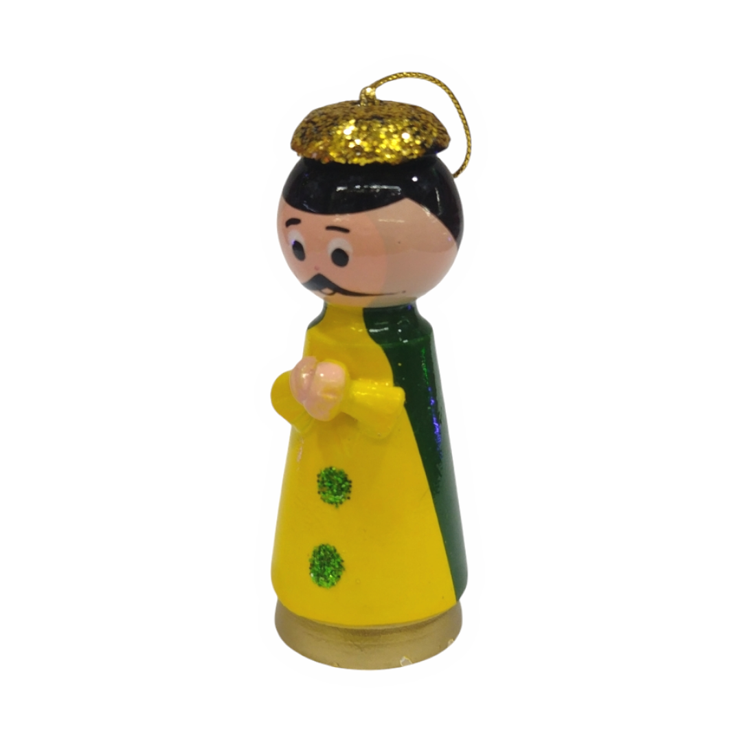 Esfera figura navideña