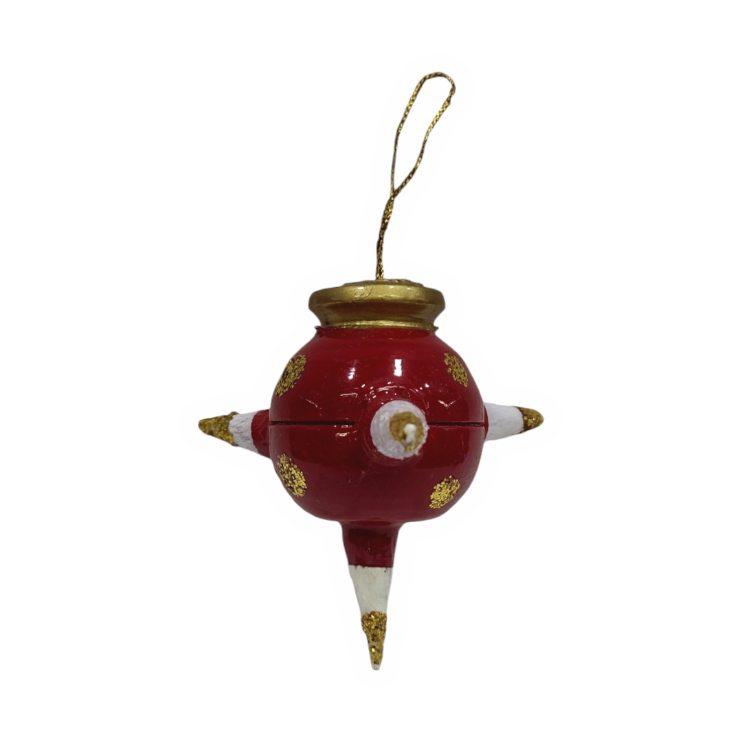 Esfera figura navideña