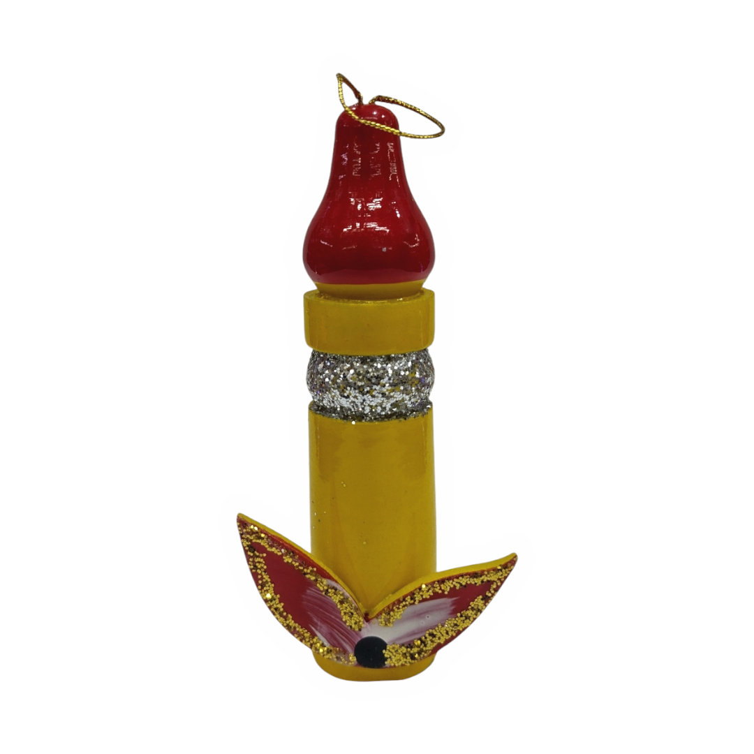 Esfera figura navideña