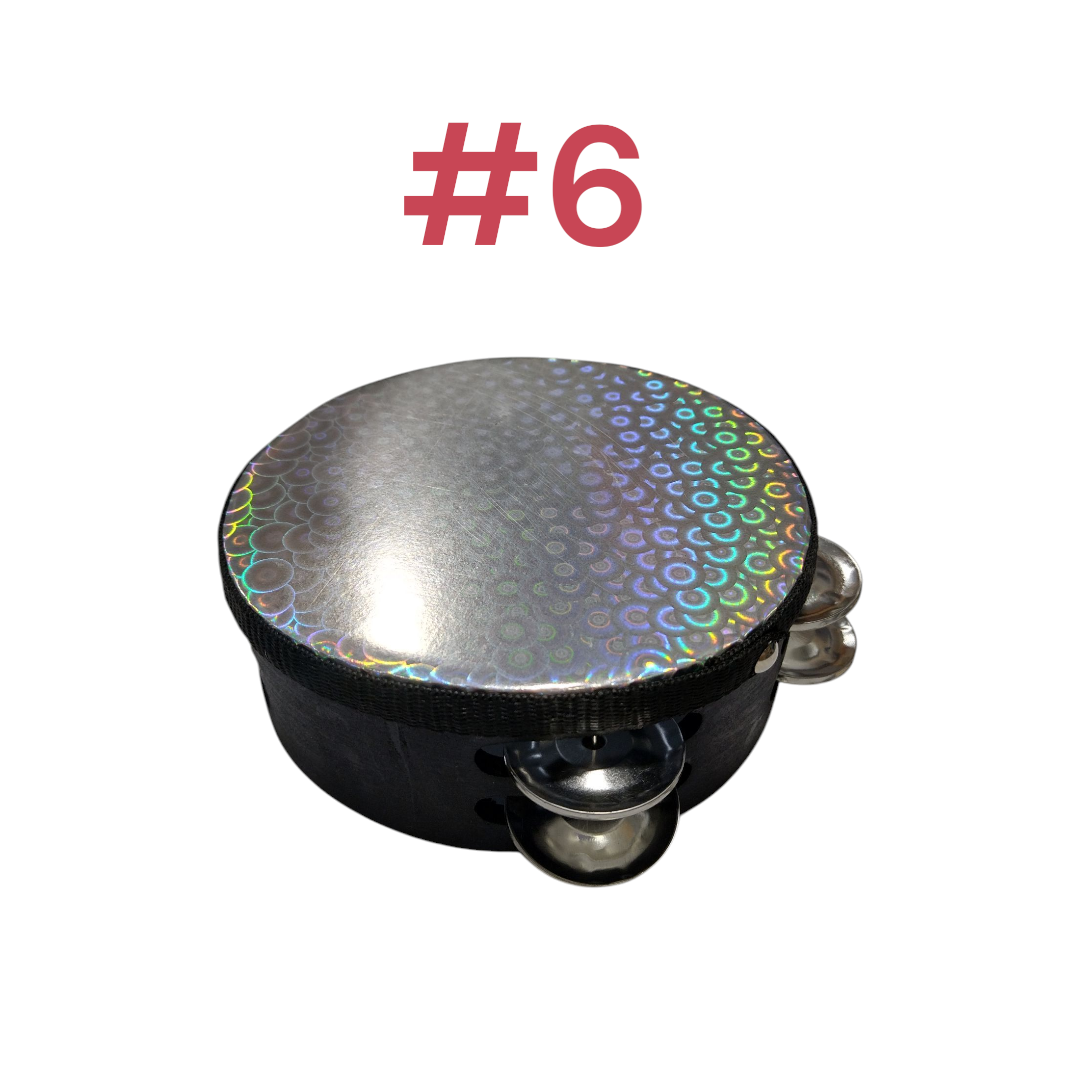 Pandero plástico #6