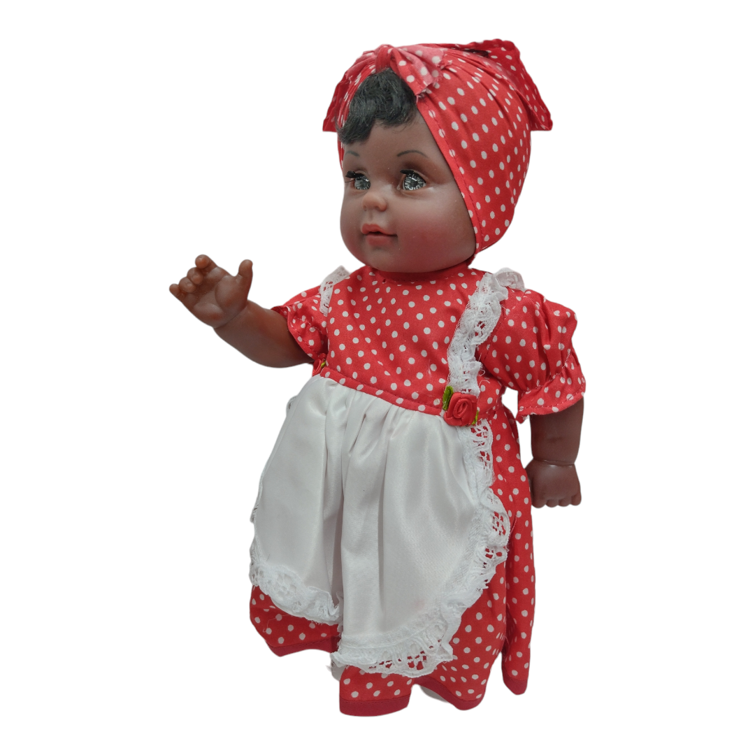 Muñeca Negrita Cucurumbe Vinil