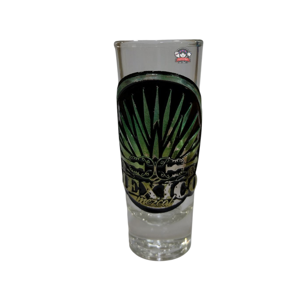 Huacal tradicional sombrero, tequilero y mezcal