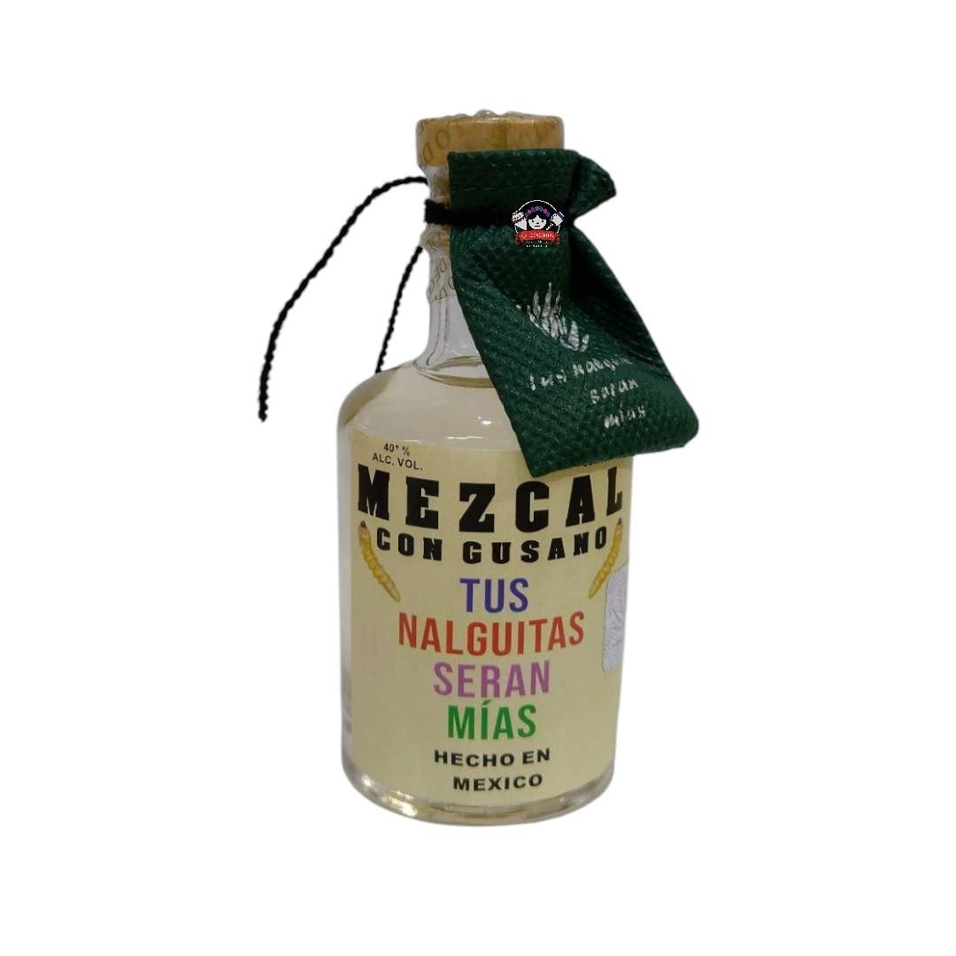 Huacal tradicional sombrero, tequilero y mezcal