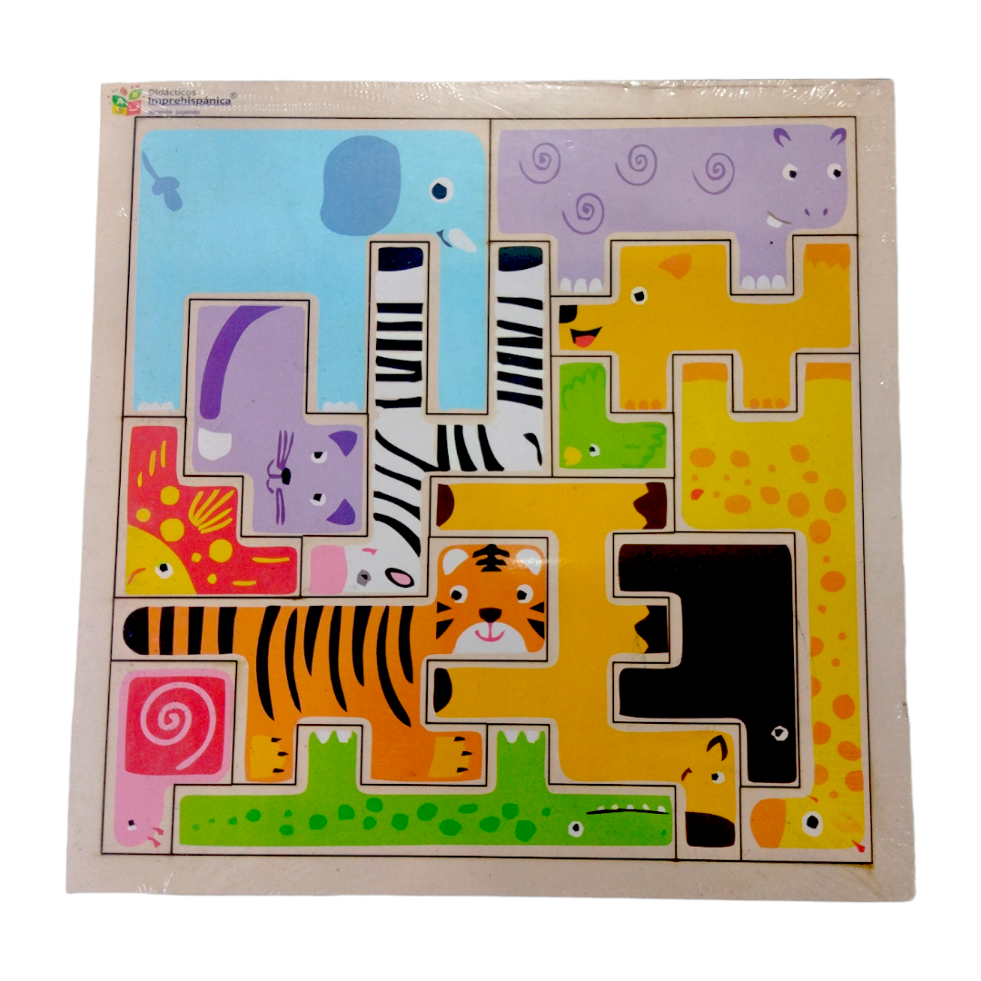 Tetris de Animales Imprehispanico