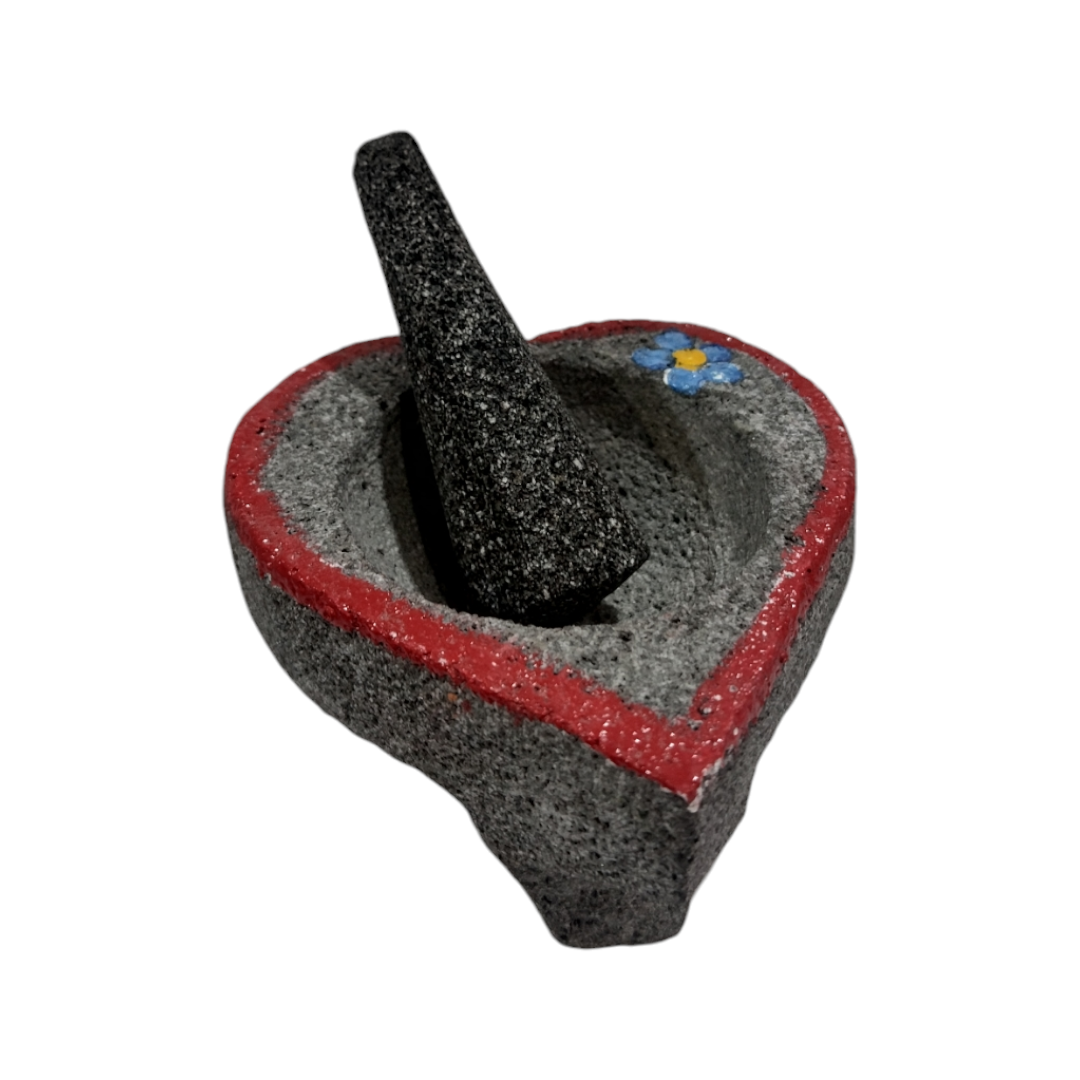 Molcajete mini corazón