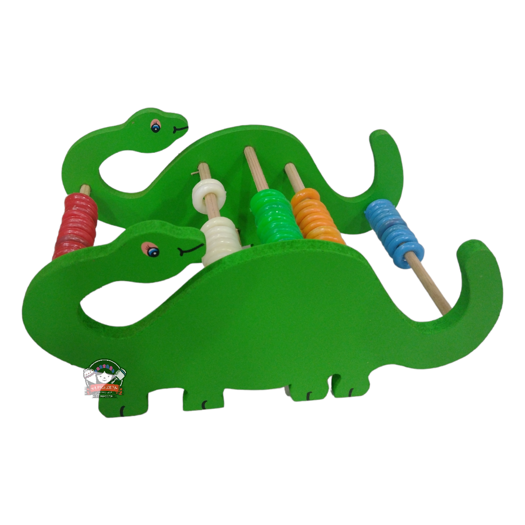 Ábaco Dinosaurio 5 Líneas