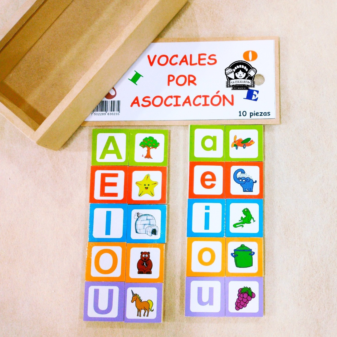 Vocales X Asociación Cromo