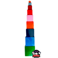 Torre Montessori - Cubos Decrecientes (10 pzas)