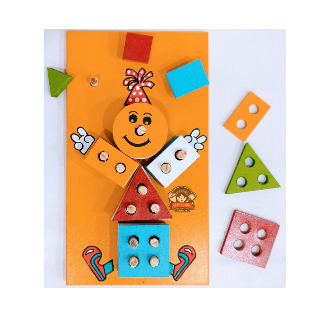 Payaso Geométrico de Ensambles