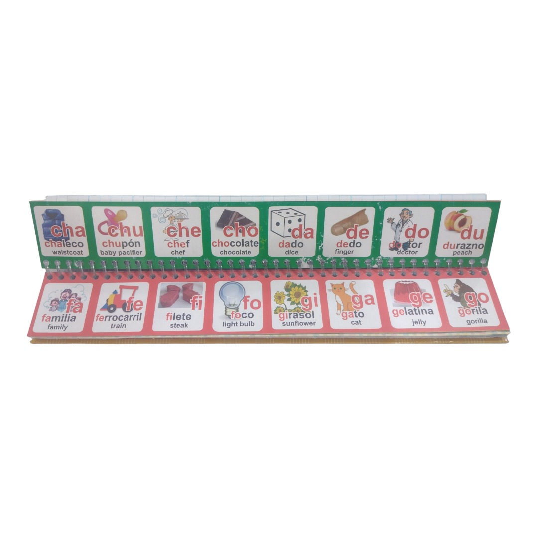 Alfabeto / Silabario Cuaderno ch