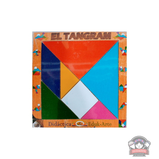 Tangram cromo 15x15cm