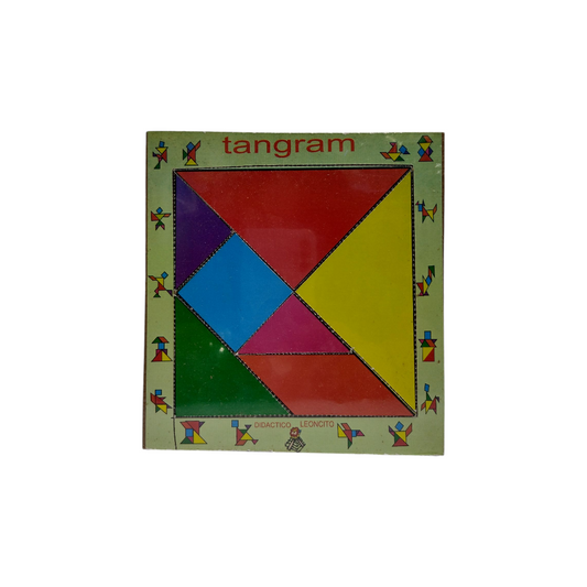 Tangram cromo 15x15cm