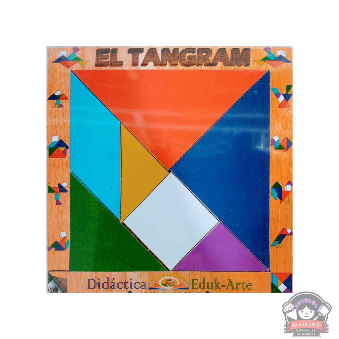 Tangram cromo 20x20cm