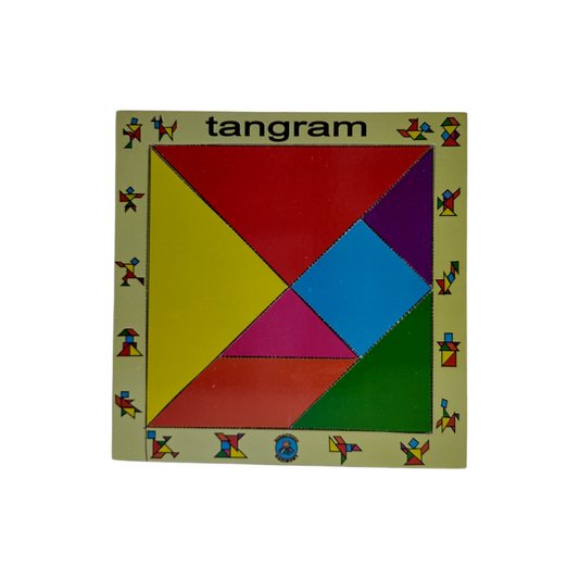 Tangram cromo 20x20cm