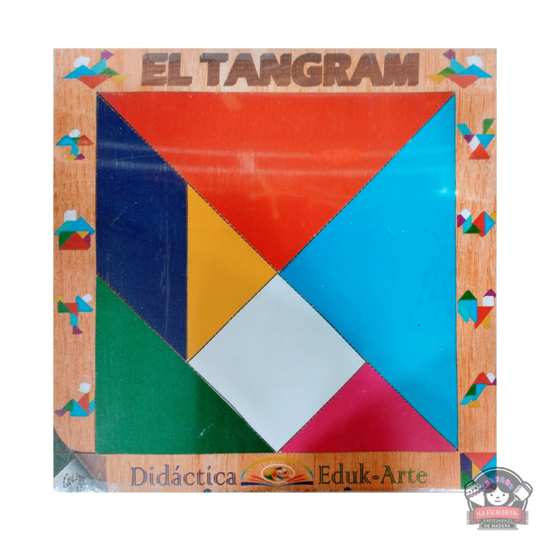 Tangram cromo 30x30cm