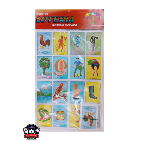 Lotería "Cobra" Grande 6 Tableros