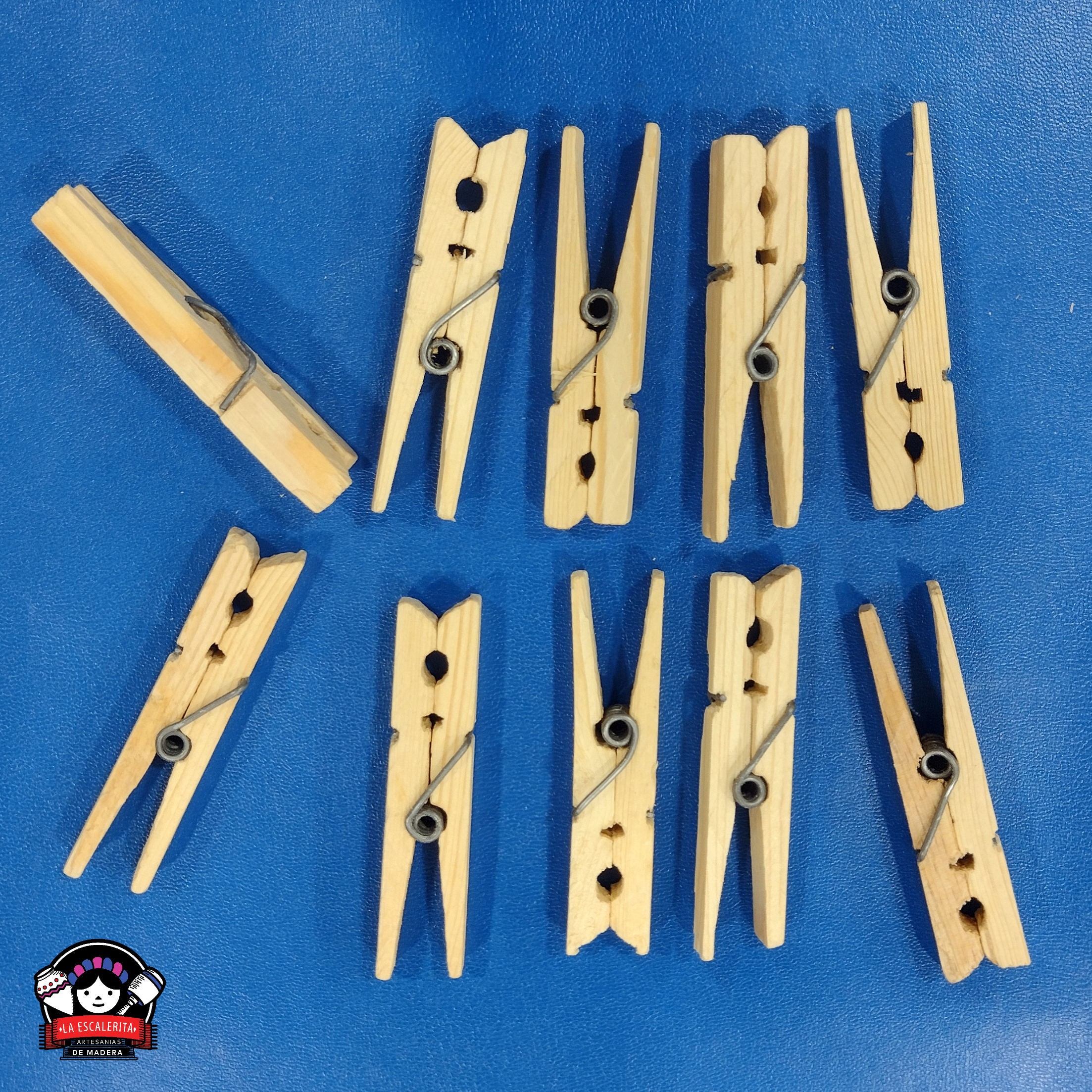 Paquete Pinzas para Ropa 10pzas