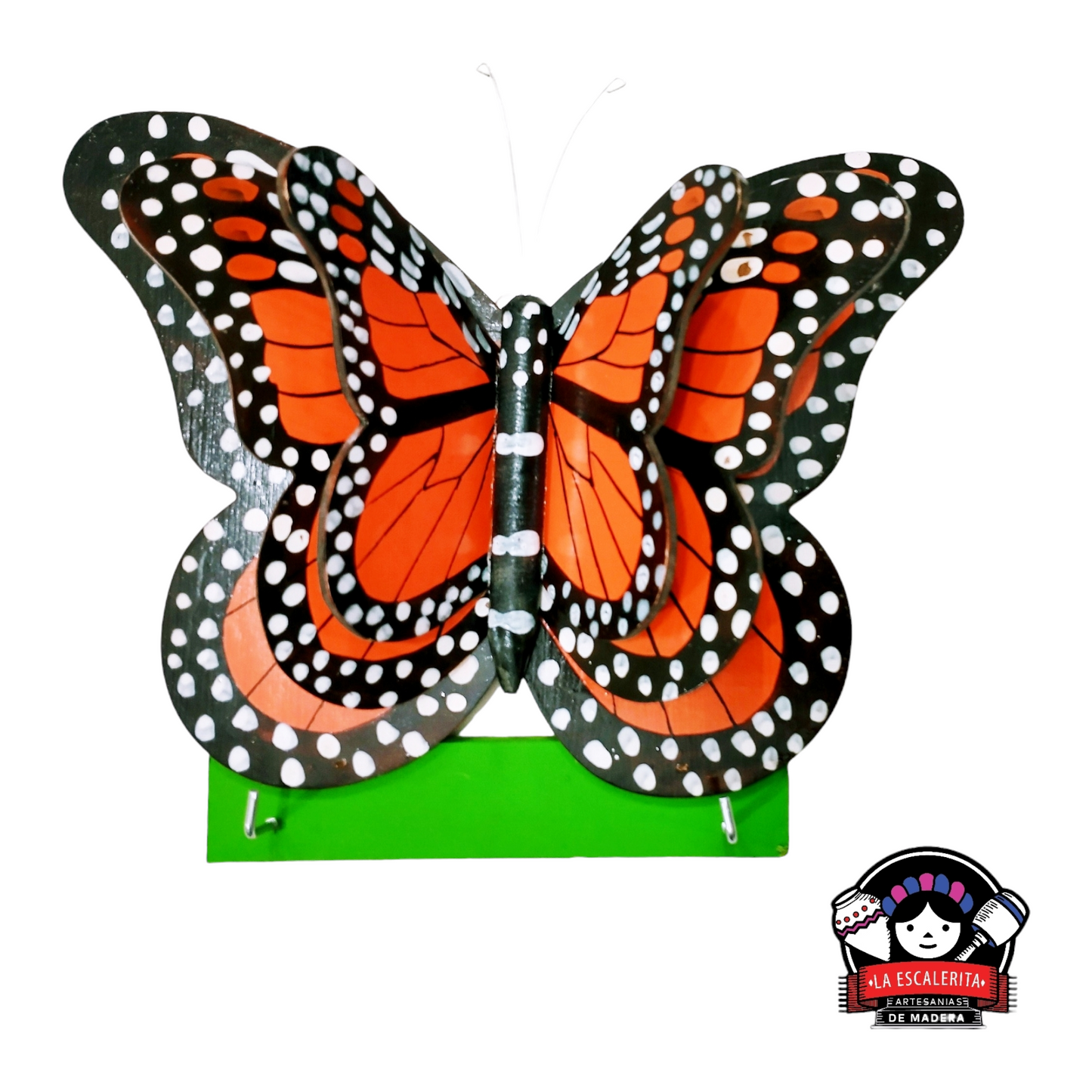 Porta Llaves Mariposa Triple