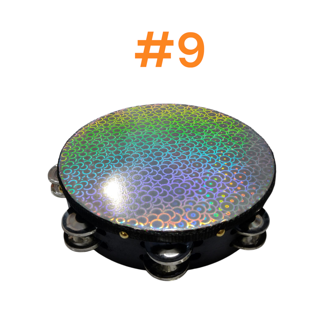 Pandero plástico #9