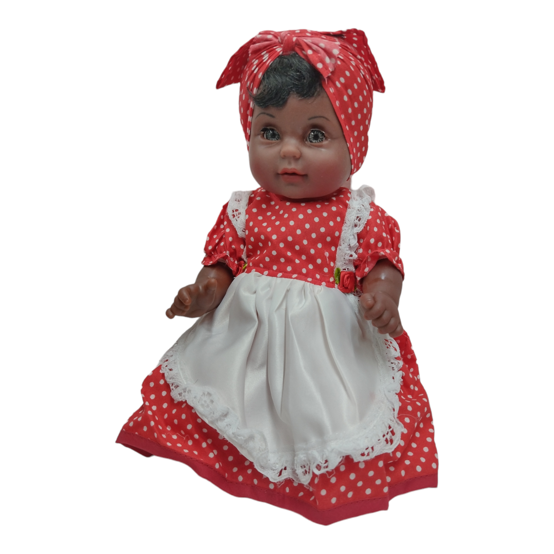 Muñeca Negrita Cucurumbe Vinil