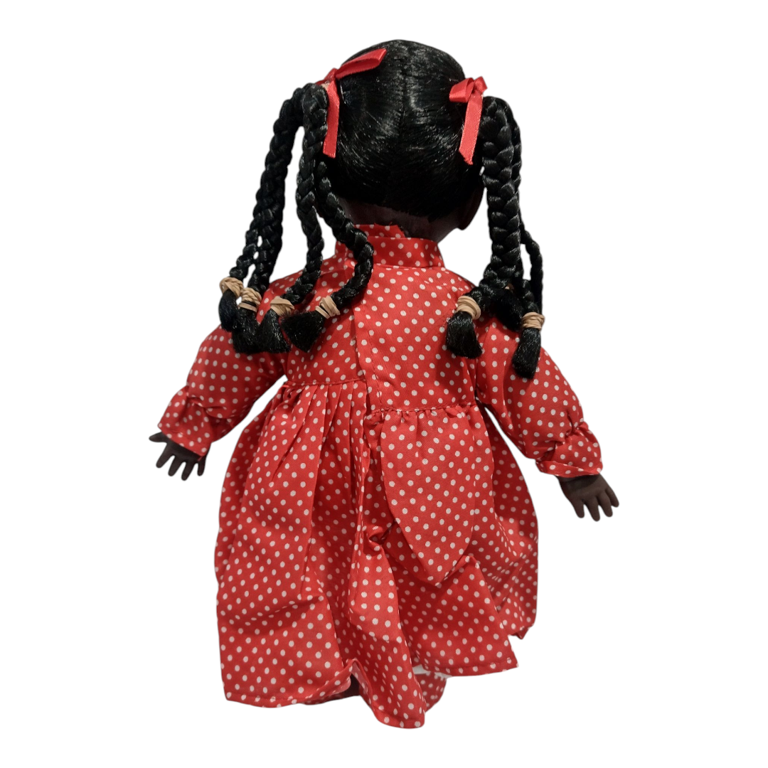 Muñeca Negrita Cucurumbe de Trapo