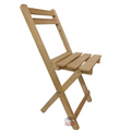 Silla Plegable Barnizada