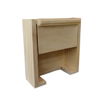 Servilletero de caja natural