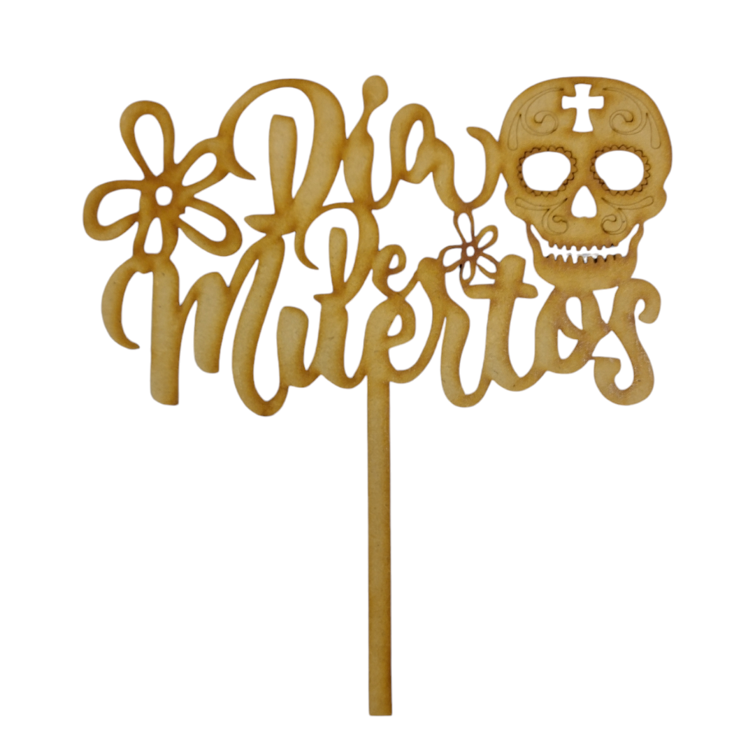 Letrero Mdf "Día de Muertos"