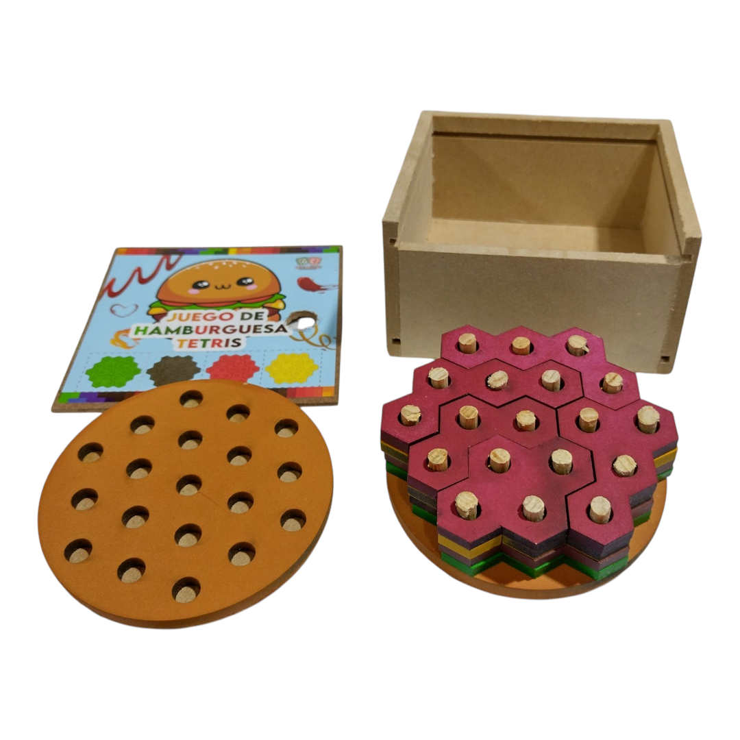Juego Tetris de Hamburguesa