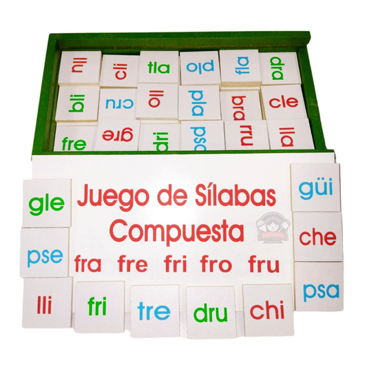 Silabas Compuestas Caja Verde