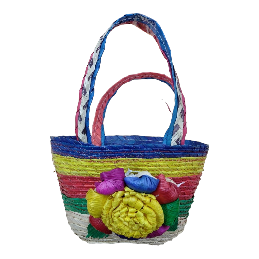 Bolsa flor palma