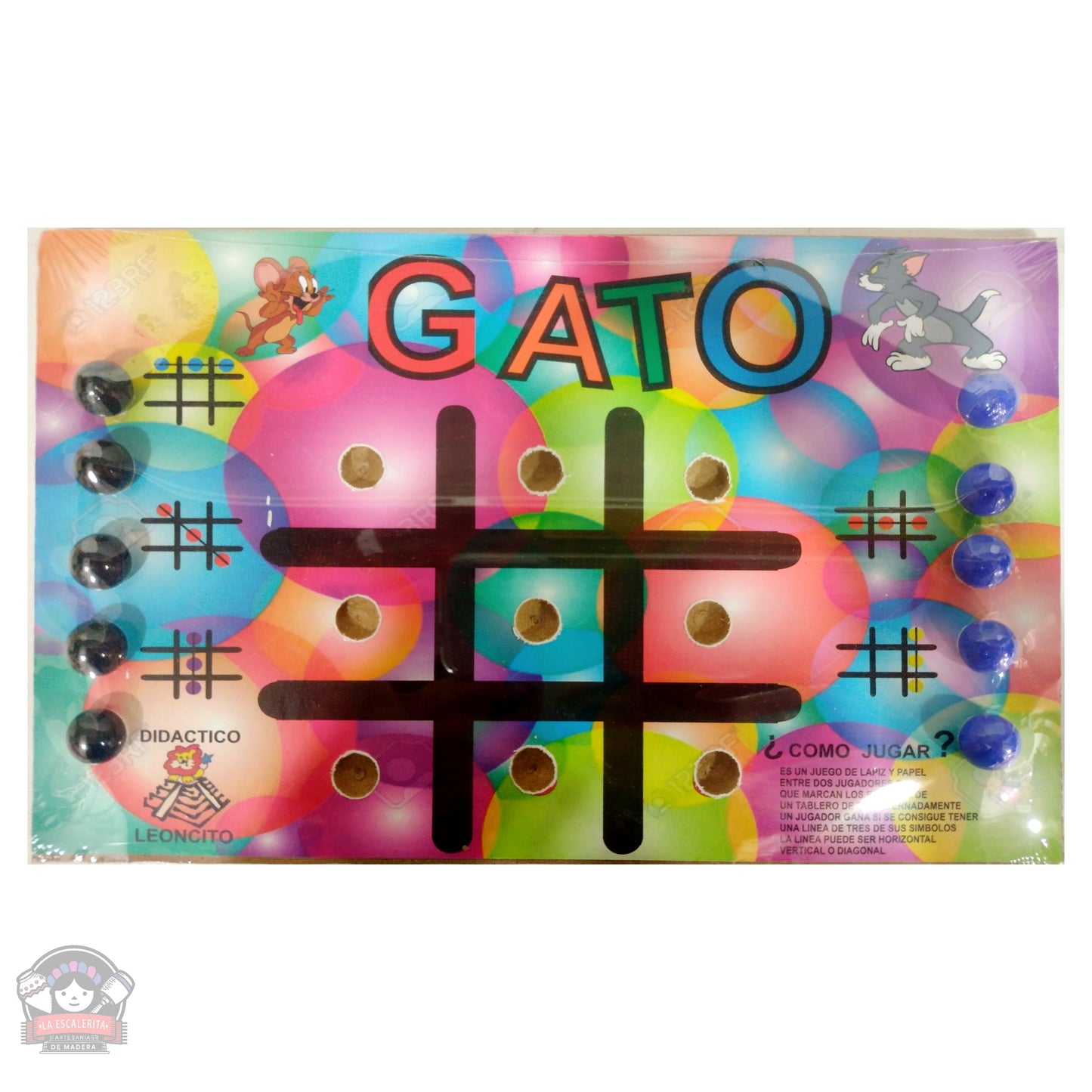 Juego de Gato Rectangular Grande