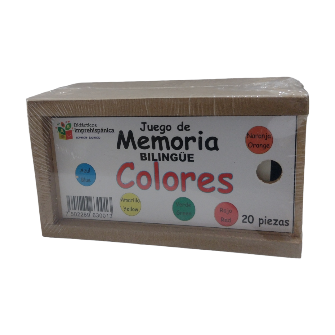 Memorama Bilingüe Imprehispanica - Colores