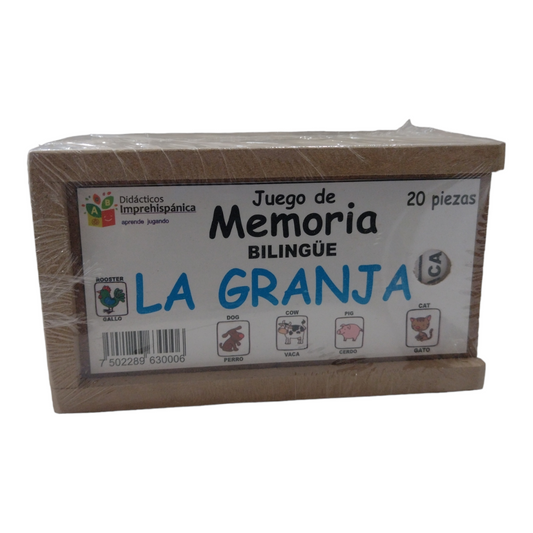 Memorama Bilingüe Imprehispanica - Granja