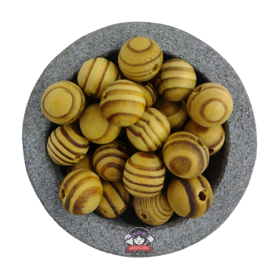 Cuentas Chicas #16 (16mm) / 50pzas