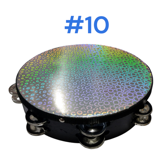 Pandero plástico #10