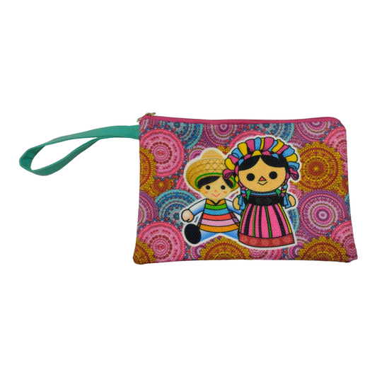 Bolsa tipo cartera diseño mexicano