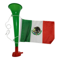 Trompeta tricolor con bandera
