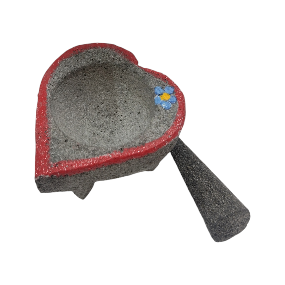 Molcajete mini corazón