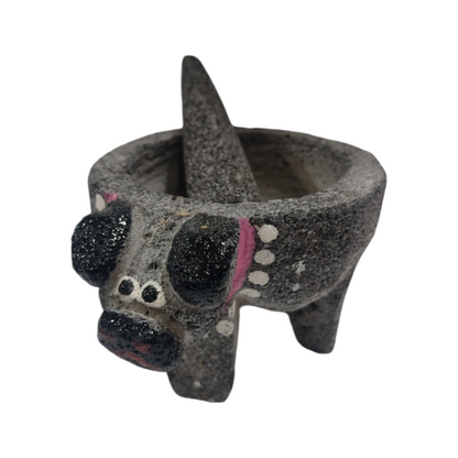 Molcajete mini cochinito 3 patitas