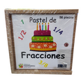 Pastel de Fracciones Serigrafía
