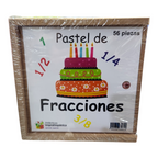 Pastel de Fracciones Serigrafía