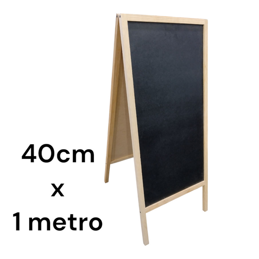 Pizarrón Doble 40cm x 1 metro