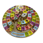 Juego Serpientes y Escaleras 3D MDF