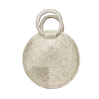 Bolsa de palma c/asa de aro 25cm