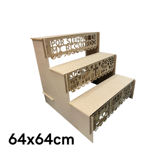 Ofrenda altar natural MDF grande