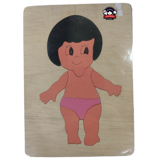 Rompecabezas Pintado Grande - Niña